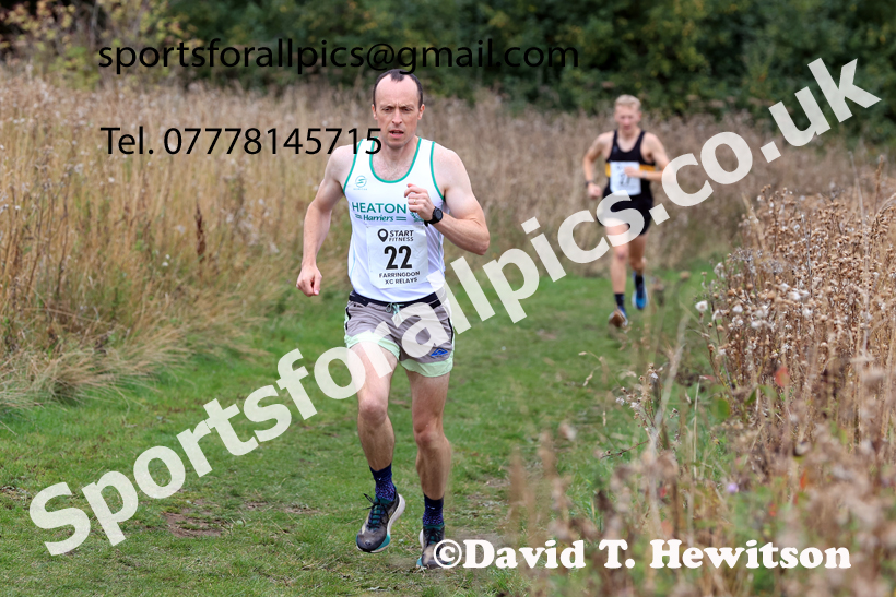 Senior Mens Relay, 2025 Farringdon Cross Country Relays, Sunderland. Photo: David T. Hewitson/Sports for All Pics